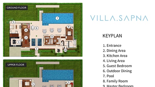Villa Sapna Floor plan