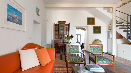 Villa Saracina Wohnbereich