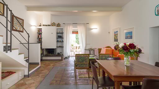 Villa Saracina Wohnbereich