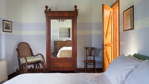 Villa Saracina Schlafzimmer 1