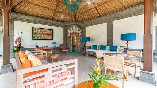 Villa Sasih Karo Гостиная