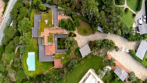 Villa Sasso Drone foto's