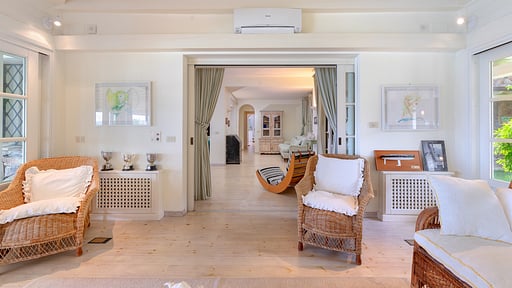 Villa Sasso Woonkamer