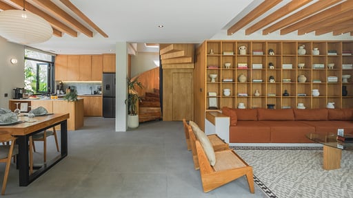 Villa Satu The Urban Retreat Living room