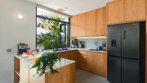 Villa Satu The Urban Retreat Kitchen