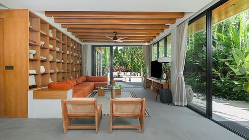Villa Satu The Urban Retreat Living room