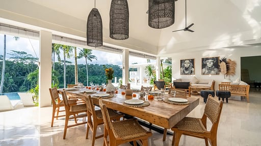Villa Savana Zona de comedor