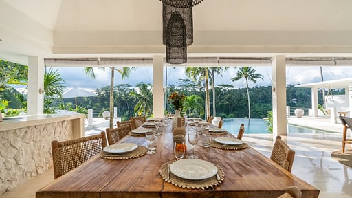 Villa Savana Zona de comedor