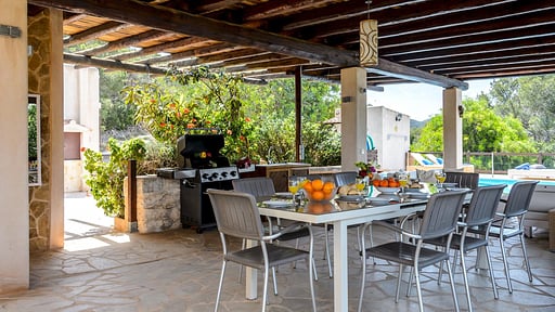 Villa Savinar Toni Terrasse/Veranda