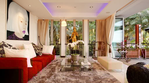 Villa Sawan Anda Living room
