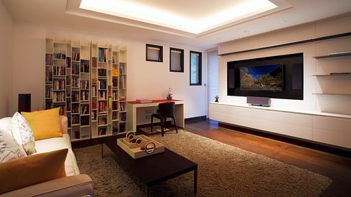 Villa Sawan Anda Media room