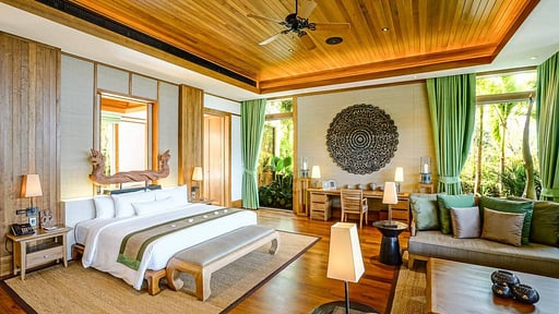 Villa Sawan Schlafzimmer 2