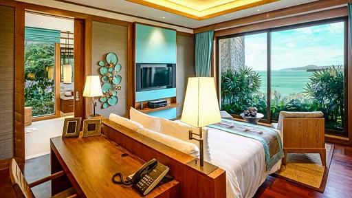 Villa Sawan Schlafzimmer 3