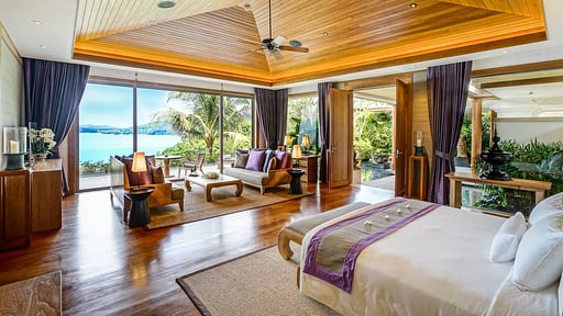 Villa Sawan Schlafzimmer 1