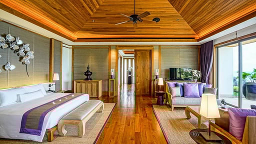 Villa Sawan Schlafzimmer 1