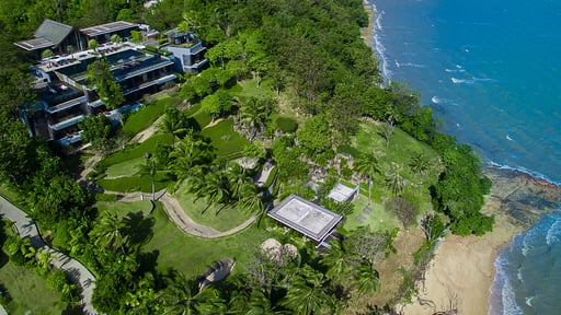 Villa Sawarin Фото с дрона