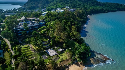 Villa Sawarin Фото с дрона