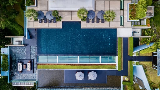 Villa Sawarin Фото с дрона