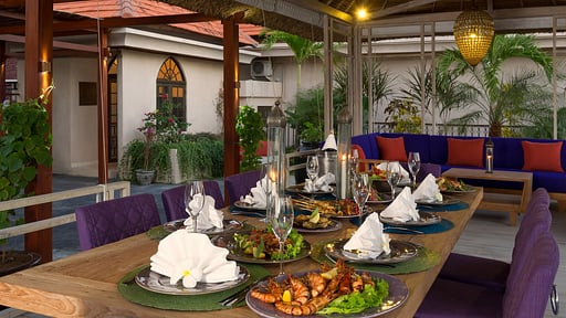 Villa Sayang d'Amour Dining area