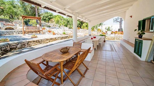 Villa Scarnera Salle à manger 