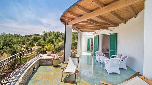 Villa Scarnera Terrasse