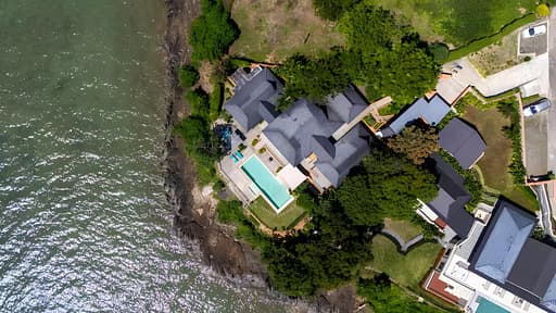Villa Sea Crest Фото с дрона