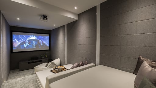 Villa Sea Renity Media room