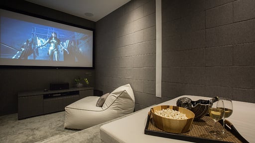 Villa Sea Renity Media room