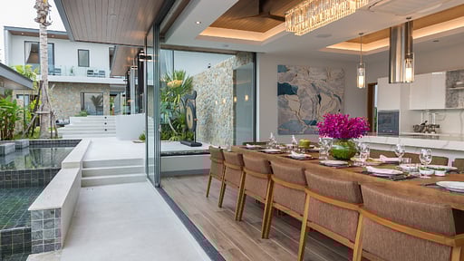Villa Sea Renity Dining area