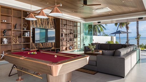 Villa Sea Renity Billiard