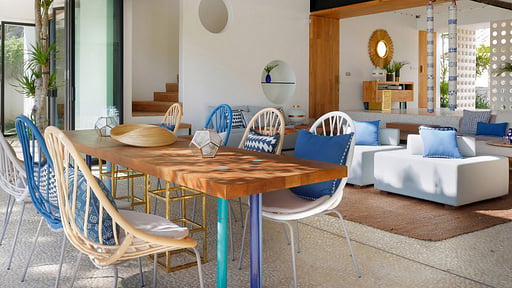 Villa Seascape Lembongan Dining area