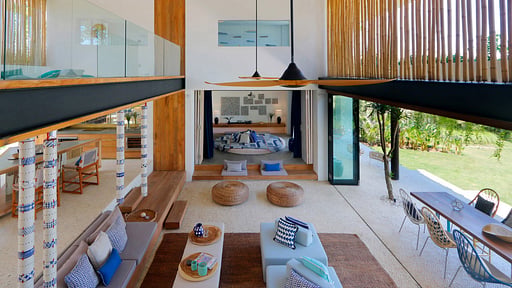 Villa Seascape Lembongan Living room
