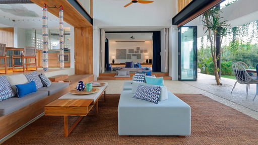 Villa Seascape Lembongan Living room