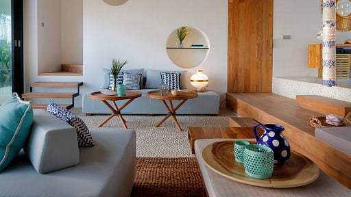 Villa Seascape Lembongan Living room
