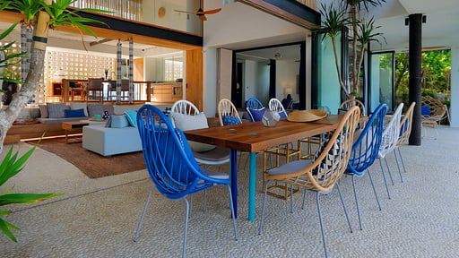 Villa Seascape Lembongan Dining area