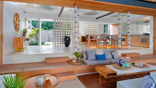 Villa Seascape Lembongan Living room