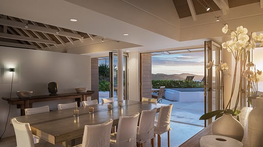 Villa Seaweed Dining area