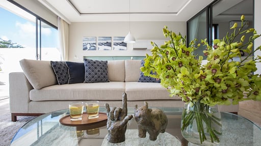 Villa See Skye Beach Wohnbereich