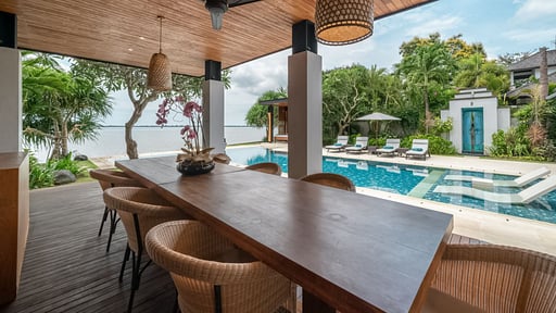 Villa Selamanya Dining area