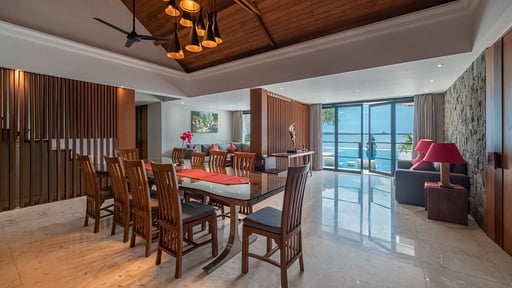 Villa Selamanya Dining area