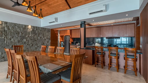 Villa Selamanya Dining area