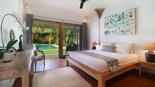 Villa Semani Schlafzimmer 1