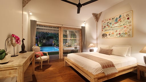 Villa Semani Schlafzimmer 1