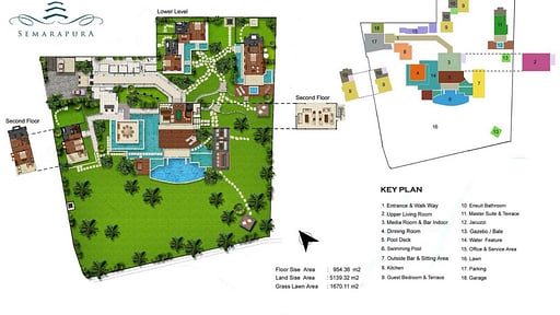 Villa Semarapura Plan