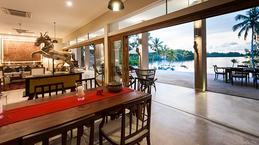 Villa Serendipity Dining area