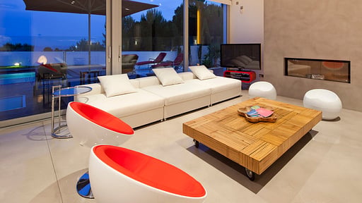 Villa Serenity Es Cubells Living room
