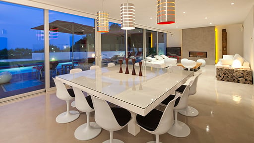 Villa Serenity Es Cubells Dining area
