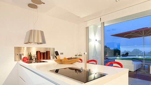Villa Serenity Es Cubells Kitchen