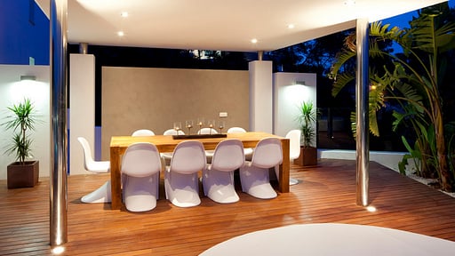 Villa Serenity Es Cubells Dining area