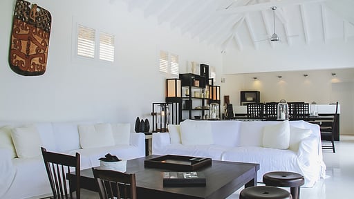 Villa Serenity Gustavia Living room